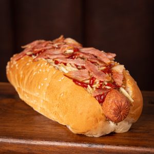 Perro con Tocineta